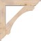 Ekena Millwork Legacy Traditional Smooth Bracket w/ Offset Brace, Douglas Fir, 7 1/2"W x 42"D x 42"H BKT0806X42X42LEC01SDF - alternate 2